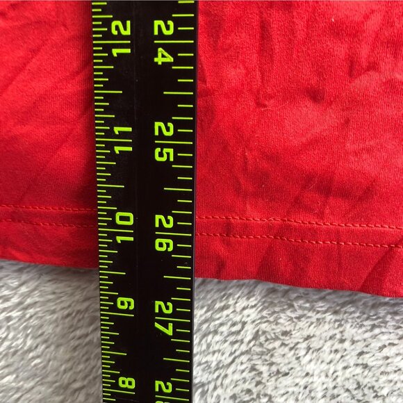 Polo Golf Ralph Lauren Mens Activewear Top Large Red Quarter Zip Long Sleeve - Picture 5 of 16